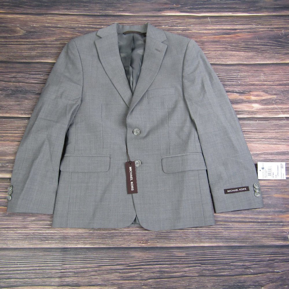 Michael Kors NEW NWT Boys Size 10R Gray 2 Piece Suit Wool
